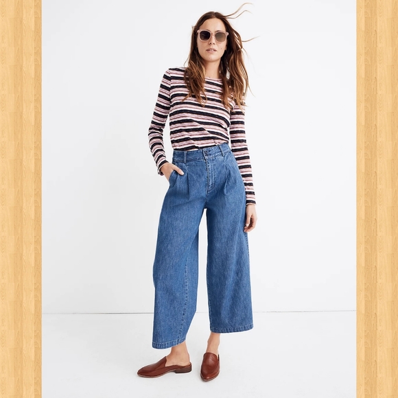wide leg pants madewell